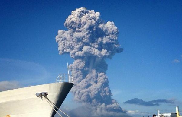 樱岛火山2013年曾发生大喷发