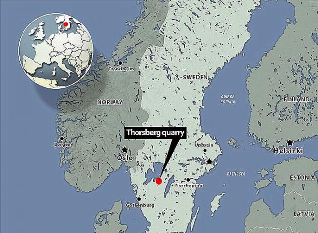 瑞典石灰石采矿场发现4.7亿年前落到地球上的新类型陨石“东方65号”