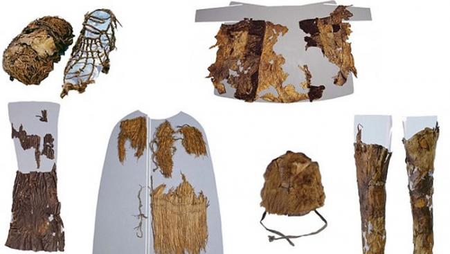 5300年前的冰人奥茨装束来自五种不同动物的皮毛