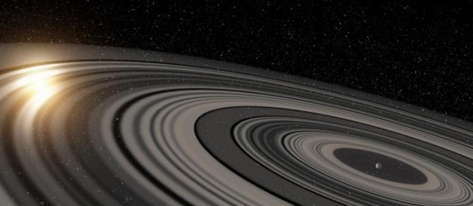 天文学家探测到首个像土星一样拥有环状系统的太阳系外行星J1407b