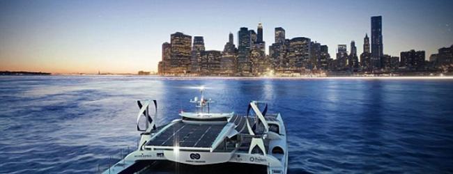 全球第一艘以氢气推动的游艇“能源监察者号”（Energy Observer）