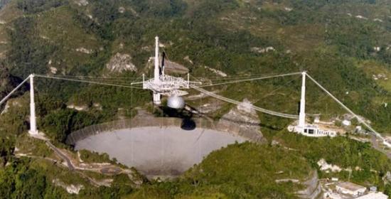 阿雷西博天文台射电望远镜向球状星团M13发出的联络信号已经传播了39年