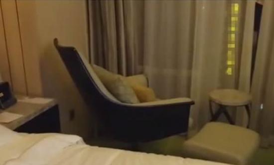 台湾人到山东青岛某酒店遇上灵异事件：椅子自转