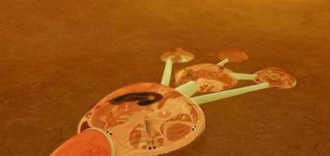 火星社区的构想图。