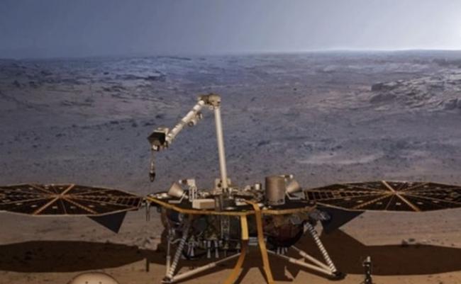 洞察号探测到火星地震的讯号。