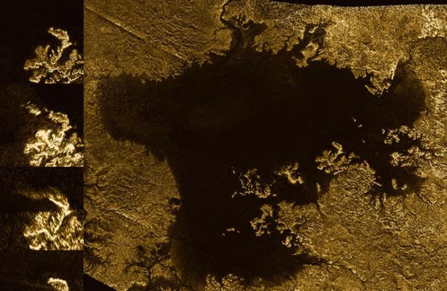 土星最大的卫星泰坦上发现被淹没的峡谷