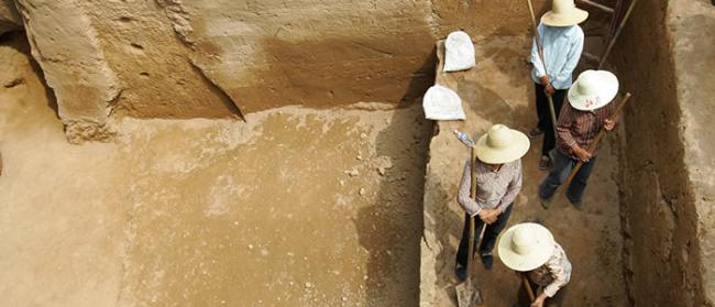 中国境内发现一座带有阶梯金字塔的废弃古城