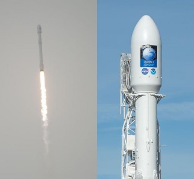 火箭成功将气象卫星送上轨道。