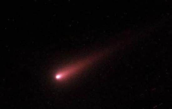 ISON彗星正在靠近。这张图片拍摄于10月16日，由安塔利亚附近的土耳其国家天文台拍摄。