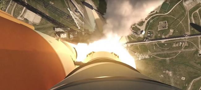 美国NASA发放“太空发射系统”发射模拟片段 未来SLS巨型火箭升空极震撼