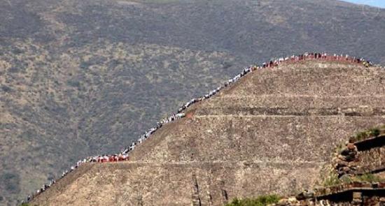 墨西哥太阳金字塔数十年内可能会有坍塌风险