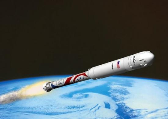 艺术家绘制ATK公司自由号火箭发射未来“空间的士”的想象图