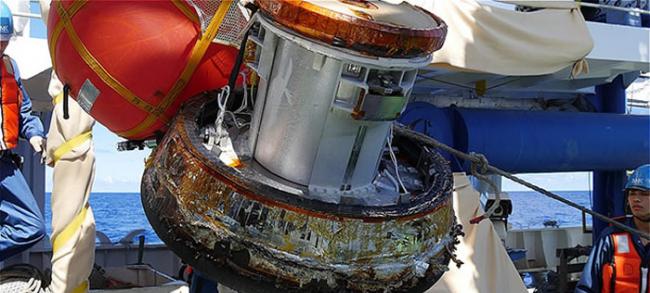 日本无人货运飞船“白鹳”7号11日搭载装有国际空间站实验所得蛋白质晶体样本的小型密封舱返回地球