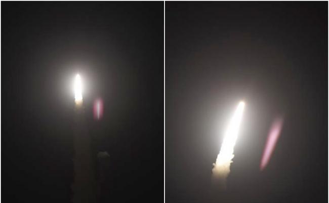 长征11号固体运载火箭周六早上于酒泉卫星发射中心成功发射。