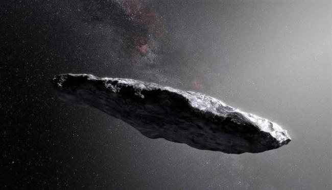 “星际小行星Oumuamua”1I/2017 U1来自织女星附近 在银河系中游荡了几百万年