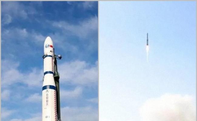 长征六号运载火箭第2次升空执行任务。