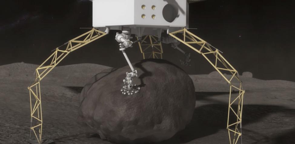 美国航天局捕星方案“小行星重定向任务”：用太空船从一颗选定的小行星表面采集岩石