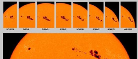 17世纪初以来，科学家就建立了太阳黑子事件的连续观测记录。