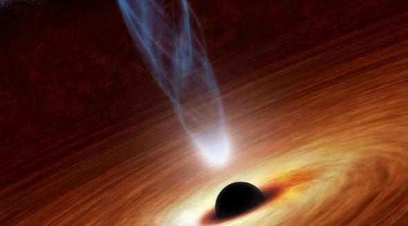 虽然观察者无法在外部了解事件视界，但黑洞内部的却可能知道整个宇宙的命运