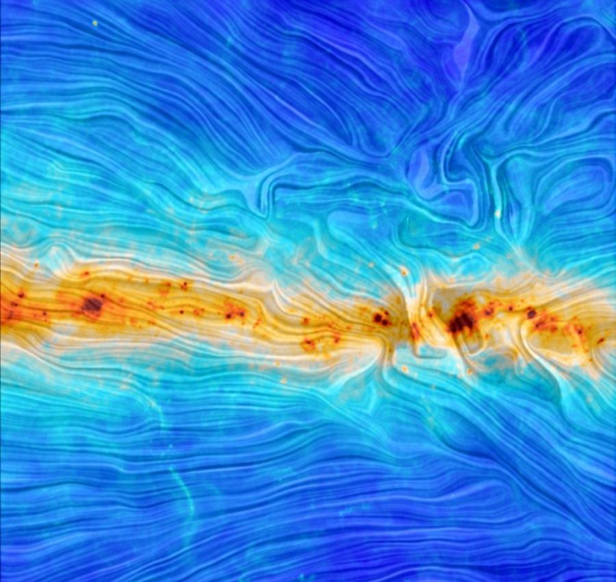 科学家希望揭示银河系的磁场结构能在将来让他们“回到过去”，获取大爆炸后宇宙的更清晰图像。为了绘制这些图像，普朗克太空望远镜对银河系进行了超过1500天的观测，测