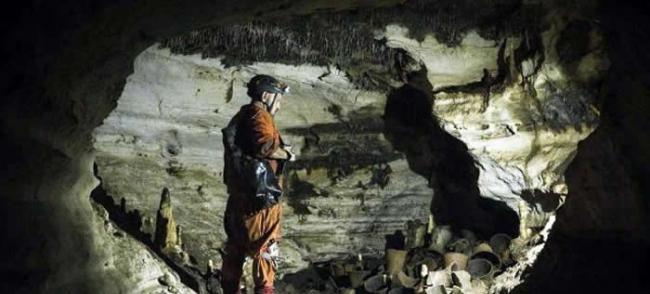 墨西哥“巴尔玛库”古玛雅洞穴历经一千多年保存完好