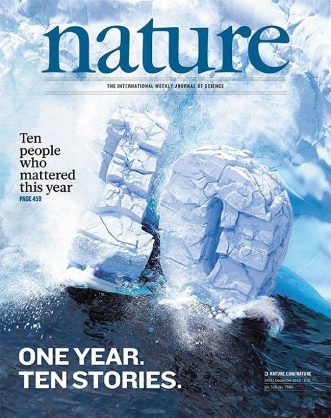 《自然》是权威科研杂志，每年均选出年度十大科学家。