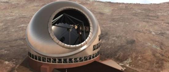 夏威夷莫纳克亚巨型光学望远镜完工效果图