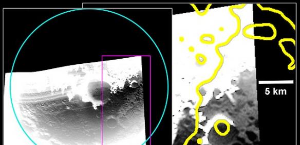 水星上许多幽深黑暗的环形坑内存在水冰