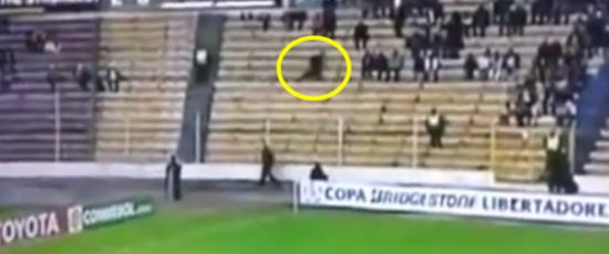 玻利维亚足球比赛转播惊现幽灵？