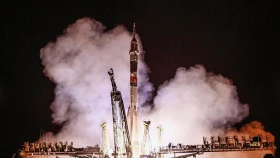 俄罗斯载人飞船“联盟ＴＭＡ－13Ｍ”为国际空间站送去3名新的考察组成员