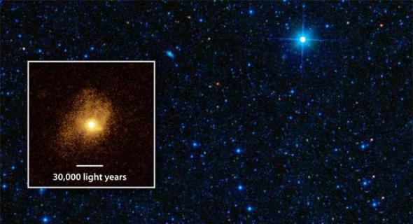 在距离地球60亿光年处发现一个正在高效诞生恒星的星系SDSSJ1506+54