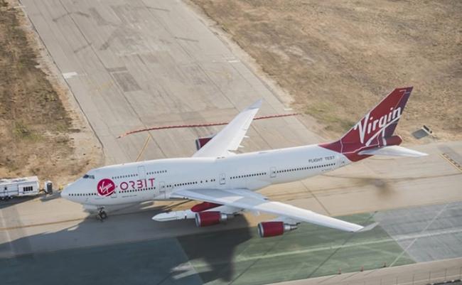 该架波音747经过特别改装。