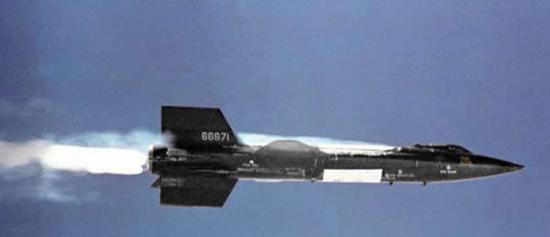 北美X-15飞行速度接近7倍音速，伦敦到纽约只要45分钟