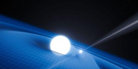 德国科学家通过观测双星轨道周期的变化再次验证了广义相对论