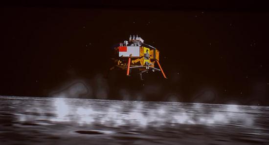 嫦娥三号成功落月