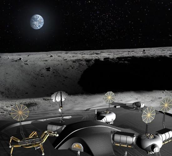NASA的第一座月球基地构想