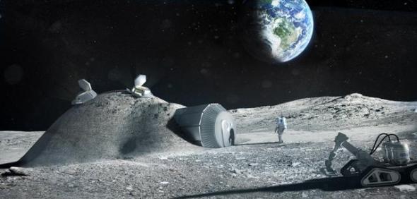欧洲航天局计划在2024年开始打造人类史上首个月球基地