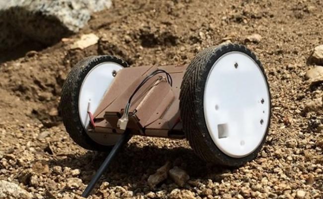 美国太空总署（NASA）成功研发“折纸滚轮机器人PUFFER” 能在不同平面上行走