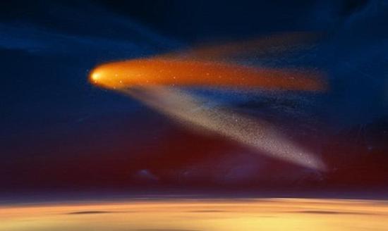 NASA表示，彗星高速掠过火星，产生流星雨风暴。