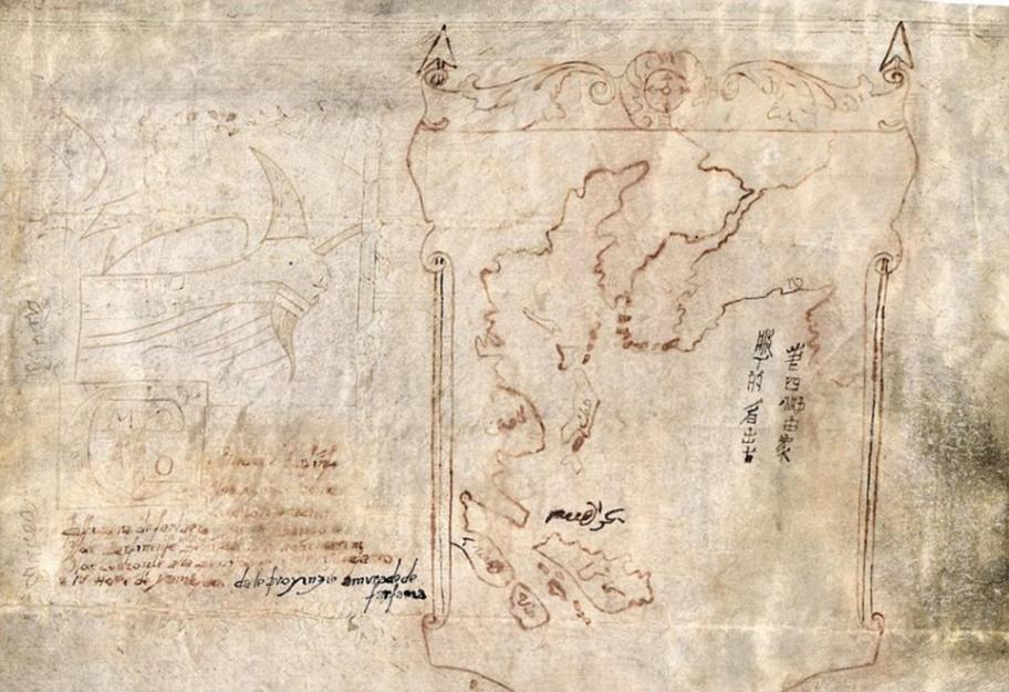 神秘地图证明马可波罗才是第一个发现美洲大陆的欧洲人