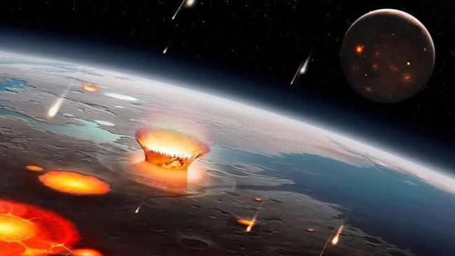 新研究表明从古生代末期开始地球与小行星相撞的机率增加了两倍