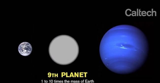 美国科学家宣布可能已发现太阳系第9大行星