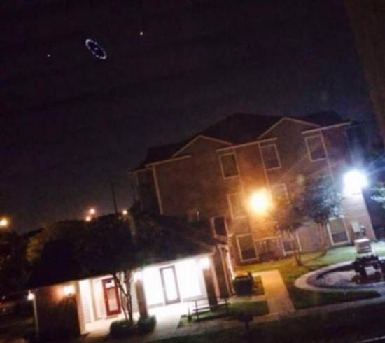 UFO拜访美国德州？