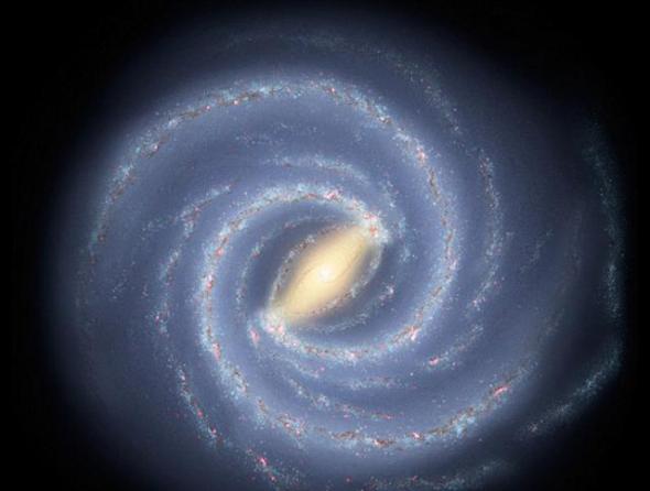 最新研究结果认为银河系质量大约是太阳的2100亿倍