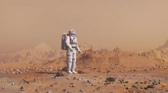 外来病毒对着陆火星的人类宇航员造成威胁