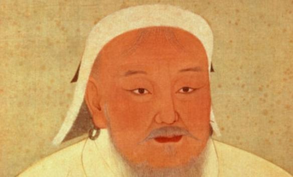 成吉思汗(图)或是其中一名在欧亚大陆开枝散叶的古领袖。