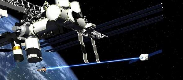 国际空间站装配激光系统，将能够在100公里距离之内直径不足1厘米的太空垃圾击落