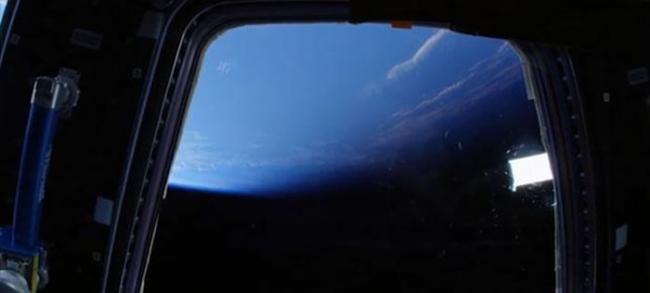 美国太空总署（NASA）公开用鱼眼镜头拍摄的国际空间站超高清视频
