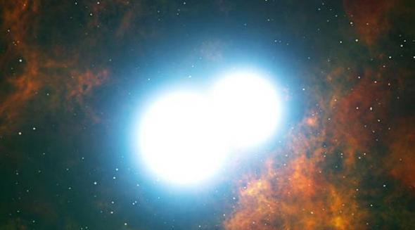 行星状星云Henize 2-428是一个非常神秘的天体系统，其中央存在两颗白矮星，合并可能要花七亿年