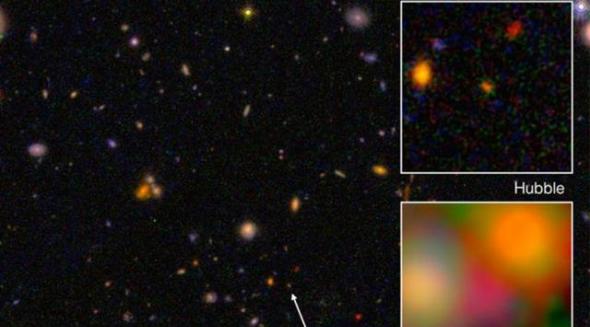 EGS8p7星系被认为是最古老星系的可能性非常大，其年龄达到132亿年，而宇宙只有138亿年的历史